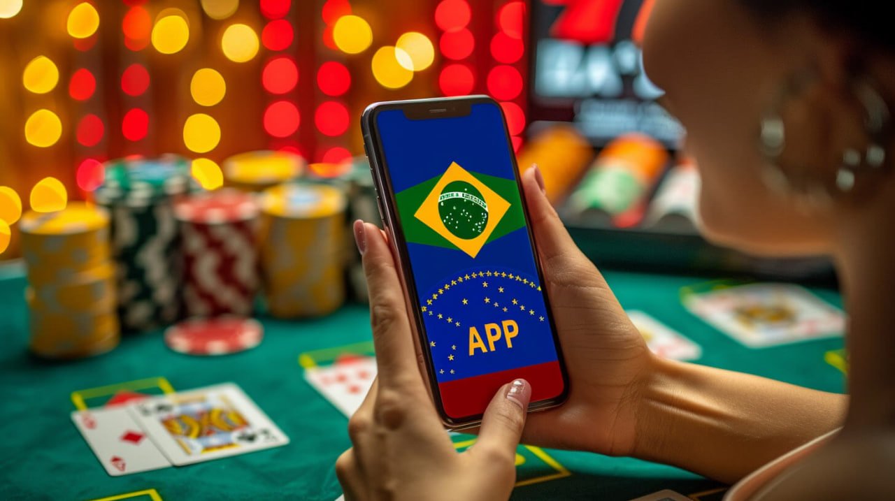 Ilustrasi slot online dengan tema warna cerah dan dinamis